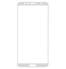 Защитное стекло П/П 2D белое для Huawei Y7 Prime 2018 (LDN-L21)