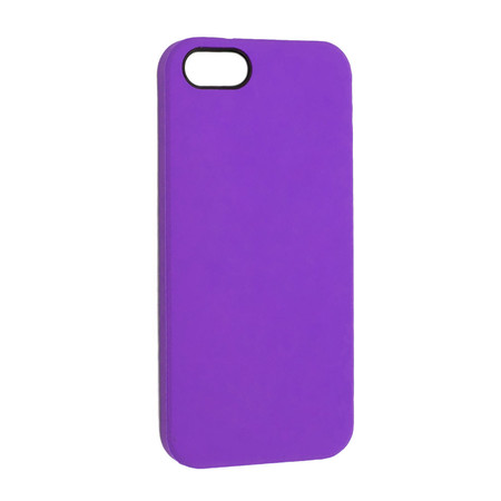 Чехол Silicone Case фиолетовый для Apple iPhone 5S (A1533)