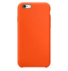 Чехол Silicone Case оранжевый для Apple iPhone 6S