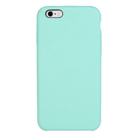 Чехол Silicone Case ярко-бирюзовый для Apple iPhone 6 A1586