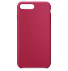 Чехол Silicone Case малиновый для Apple iPhone 8 Plus (A1898)