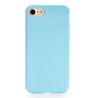 Чехол для Apple iPhone 8 Silicone Case голубой
