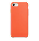Чехол Silicone Case морковный для Apple iPhone 8 (A1864)