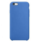 Чехол Silicone Case синий для Apple iPhone 8