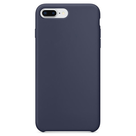 Чехол Silicone Case темно - синий для Apple iPhone 7 Plus