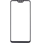 Защитное стекло для OnePlus 6 П/П черное