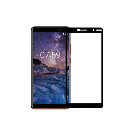 Защитное стекло П/П для Nokia 7 Plus (TA-1046, TA-1055)