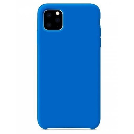 Чехол Silicone Case синий для Apple iPhone 11 Pro (A2160)