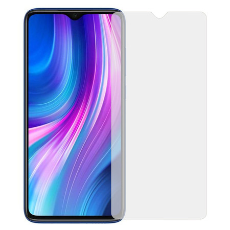 Защитное стекло 2,5D прозрачное для Xiaomi Redmi Note 8 Pro (M1906G7G)