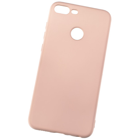 Чехол Silicone Case нежно-розовый для Honor 9 lite (LLD-L31)