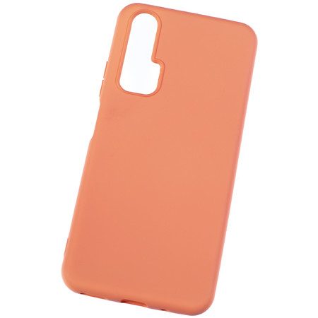 Чехол Silicone Case оранжевый для Honor 20 Pro (YAL-L41)