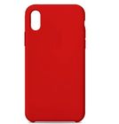 Чехол Silicone Case красный для Apple iPhone Xs Max