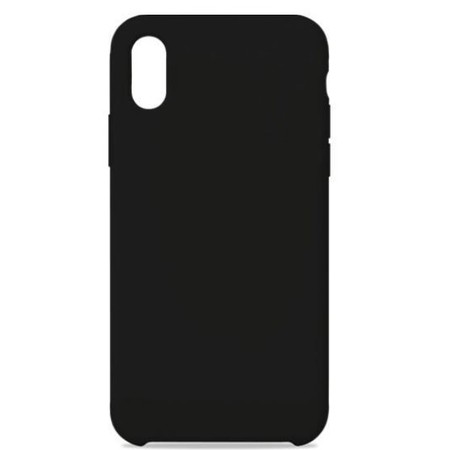 Чехол Silicone Case черный для Apple iPhone Xs Max (A1921)