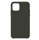 Чехол Silicone Case темно-серый для Apple iPhone 11 Pro (A2160)