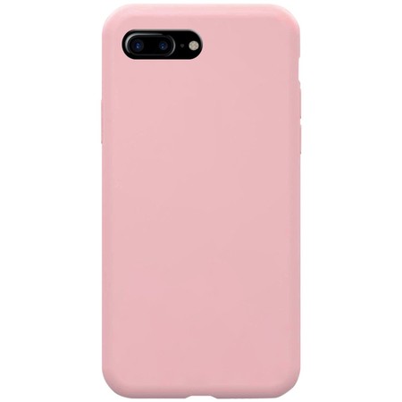 Чехол Silicone Case розовый для Apple iPhone 8 Plus