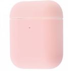Чехол для Apple AirPods (A1523, A1722) Silicone Case розовый