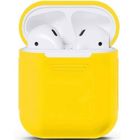 Чехол Silicone Case жёлтый для Apple AirPods 2 (A2032, A2031)