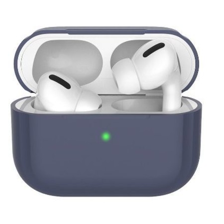 Чехол для Apple AirPods Pro (A2084, A2083) Silicone Case темно - синий