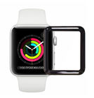 Защитное стекло для Apple Watch 42mm, Apple Watch 1 42mm, Apple Watch 2 42mm, Apple Watch 3 42mm полное покрытие (полноэкранное) черное