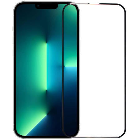 Защитное стекло П/П черное для Apple iPhone 14 Plus (A2885)
