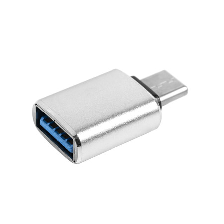 Переходник Type-C на USB 3.0 с поддержкой режима OTG белый для Realme 6 pro (RMX2063, RMX2061)