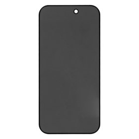 Защитное стекло П/П черное Антишпион для Apple iPhone 14 Pro (A2891)