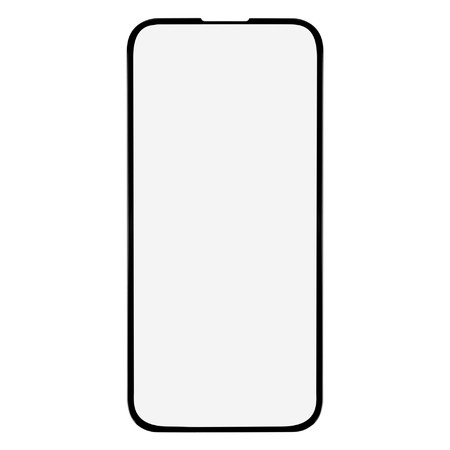 Защитное стекло П/П черное Глянцевое для Apple iPhone 15 Pro