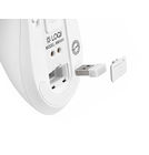 Компьютерная игровая мышь беспроводная LOQI WM-911 USB + Bluetooth белая