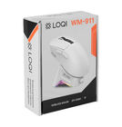 Компьютерная игровая мышь беспроводная LOQI WM-911 USB + Bluetooth белая