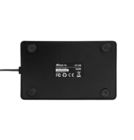 Подставка для наушников HT-09 4*2.0 HUB черный