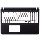 Верхняя часть (C) корпуса ноутбука (топкейс) для Sony Vaio SVF152A29V, SVF152C29V, VF152 черный