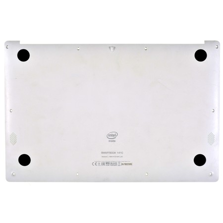 Нижняя часть корпуса (D) для Prestigio Smartbook 141C PSB141C01BFH / белый