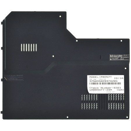 Крышка RAM для Asus Pro57 / 13N0-2UA0A02 черный