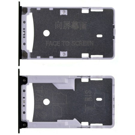 Лоток, держатель для Sim Xiaomi Redmi 4X / черный