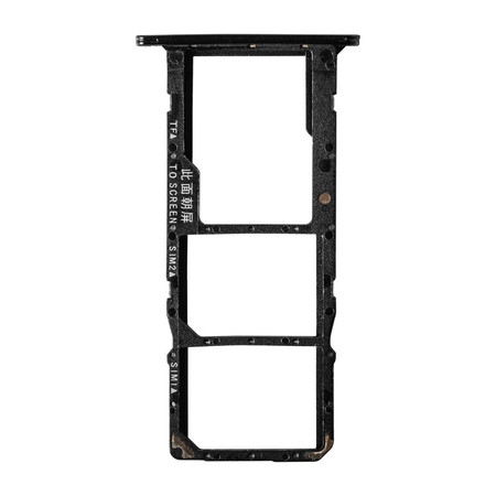 Лоток, держатель для Sim / черный для Huawei Y6 2018 (ATU-L11)