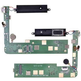 Шлейф / плата на разъем питания для Qumo Vega 782