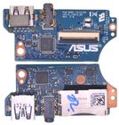 Шлейф / плата на аудио разъем для Asus UX31LA