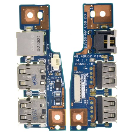 Шлейф / плата на USB для Packard Bell EasyNote TJ61
