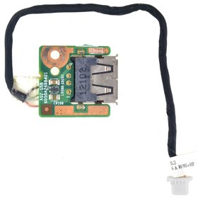 Шлейф / плата на USB для Toshiba NB510