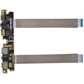 Шлейф / плата на USB для Prestigio Smartbook 116A (PSB116A)