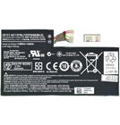 Аккумулятор / батарея AC13F8L для Acer Iconia Tab W4-820, A1-810, W4-821 3,75V 5020mAh 18,83Wh