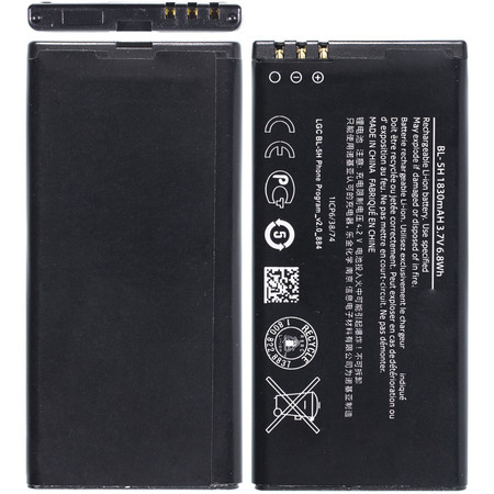 Аккумулятор / батарея BL-5H для Nokia Lumia 630 (RM-976), Nokia Lumia 630 Dual sim (RM-978)