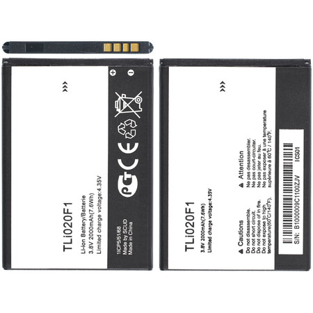 Аккумулятор для Alcatel Idol 2 Mini S 6036Y
