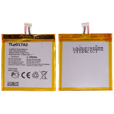 Аккумулятор / батарея TLp017A1, TLp017A2, TLi017A2 для Alcatel Idol Mini 6012X, 6012D, Idol 2 Mini L 6014X, Idol 2 Mini 6016D, 6016X, One Touch FIRE E 6015X