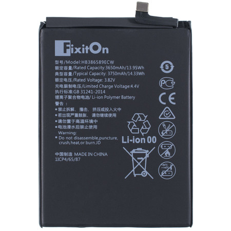 Аккумулятор (FixitOn) для Honor 8X (JSN-L21)