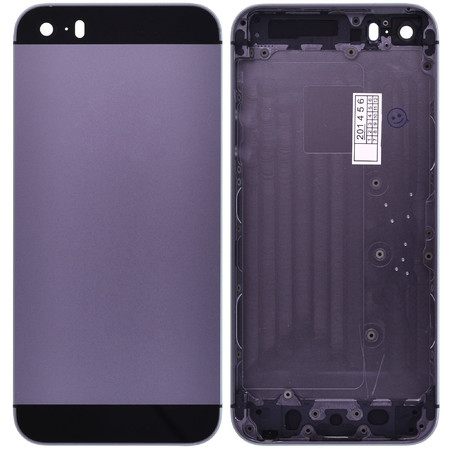 Задняя крышка для Apple iPhone 5S / черный