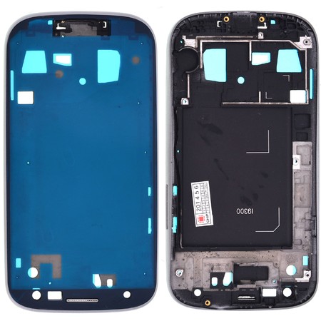 Рамка дисплея для Samsung Galaxy S III (S3) GT-I9300 / серебристый