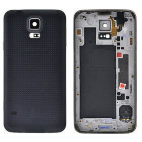 Задняя крышка / черный для Samsung Galaxy S5 (SM-G900FD)