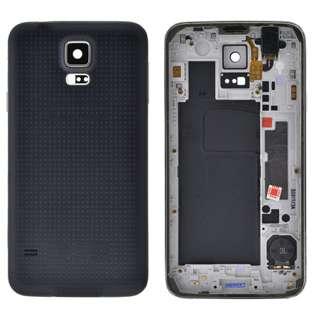 Задняя крышка для Samsung Galaxy S5 (SM-G900FD) / черный
