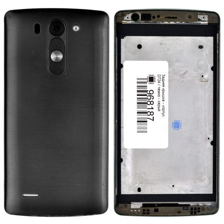 Задняя крышка для LG G3 s D724 / темно-серый
